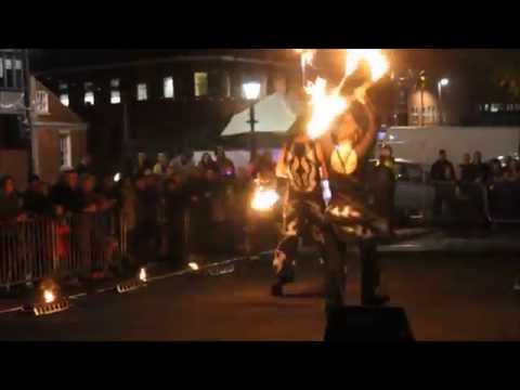 FlameOz - Light Night Leeds 2015