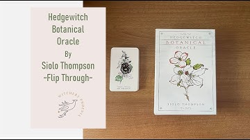 Flip Through : Hedgewitch Bontanical Oracle [Music & Cards] #Oracle #OracleFlipThrough #塔罗 #タロット