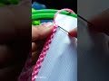 Beautiful embroidery work 😀🪡#embroidery #design #crochet #beautiful #handmade #art #shorts