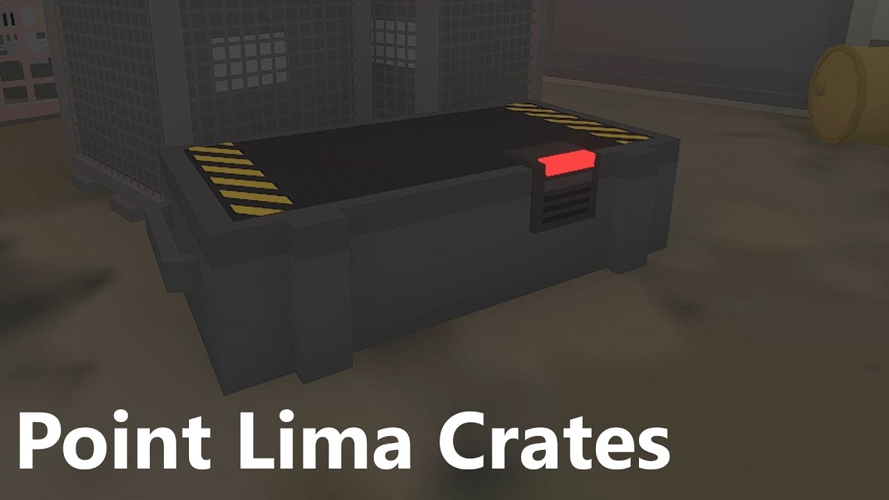 How to loot Point Lima Crates in Unturned Arid (new update) YouTube