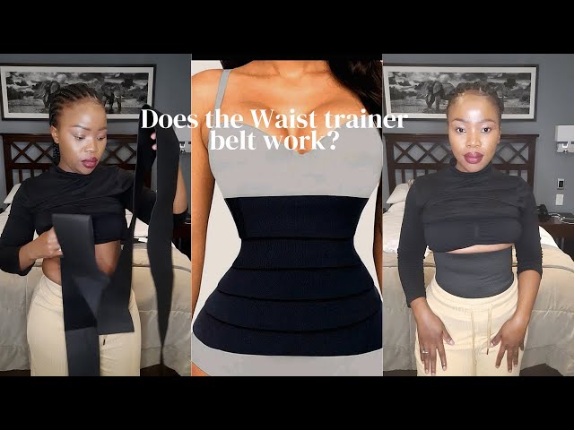 1st time impression of the SHEIN waist trainer belt