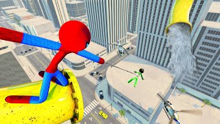 Grand Stickman Spider Rope Hero | Action Games | Android Gameplay P7 screenshot 4