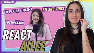 REACT AILEE - DINGO KILLING VOICE | PRIMEIRA VEZ OUVINDO ELA