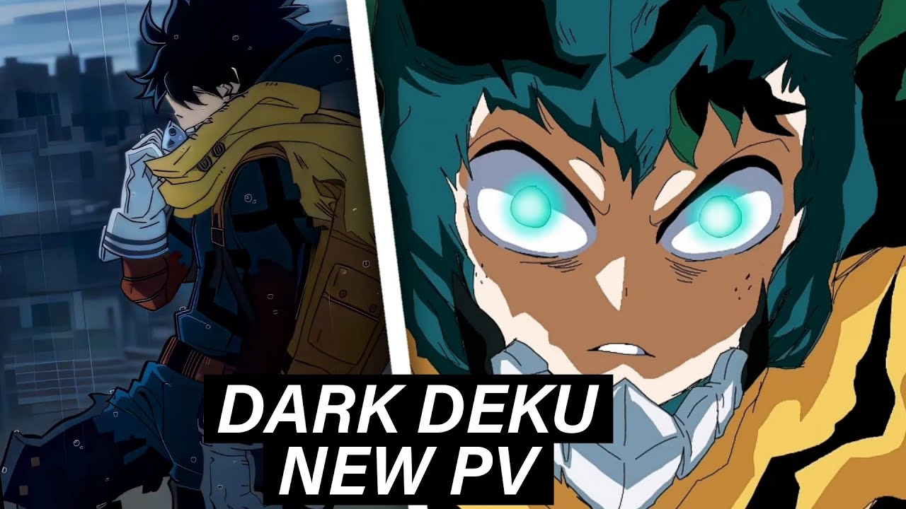 Dark Deku” aparece e My Hero Academia 6 ganha novo trailer 