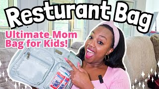 Mom Hack: Kid's Busy Bag/ Restaurant Kit/ Activity Travel Bag for Kids