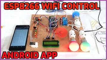 ESP8266 WiFi Control with Android App