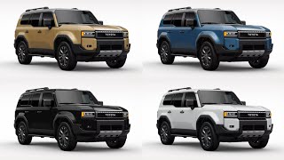 New 2024 Toyota Land Cruiser - COLORS
