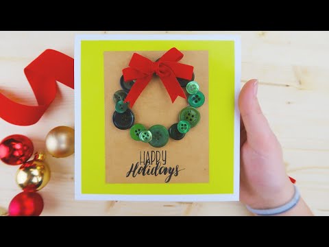 DIY 3D Christmas Card! Handmade and easy to make