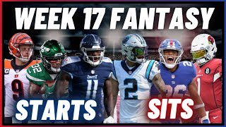Week 17 Fantasy Start Em Sit Em For EVERY Position Fantasy Football Advice