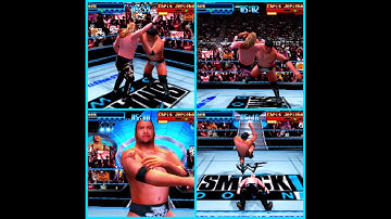 WWF SMACKDOWN- ROCK BOTTOM + PEOPLES ELBOW [PSX] 👀🔥🔥🔥