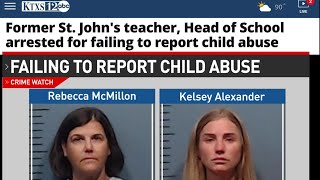Former St. John's teacher, and Head of School arrested for failing to report