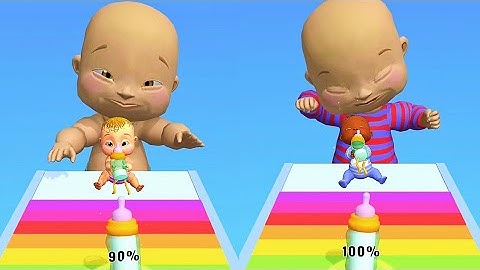 Baby Bottle Run 👶🍼🤱 All Levels Part 6/ News Update Gameplay 2022, iOS, Walkthrough, Android game