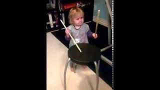 Our Little Drummer Girl