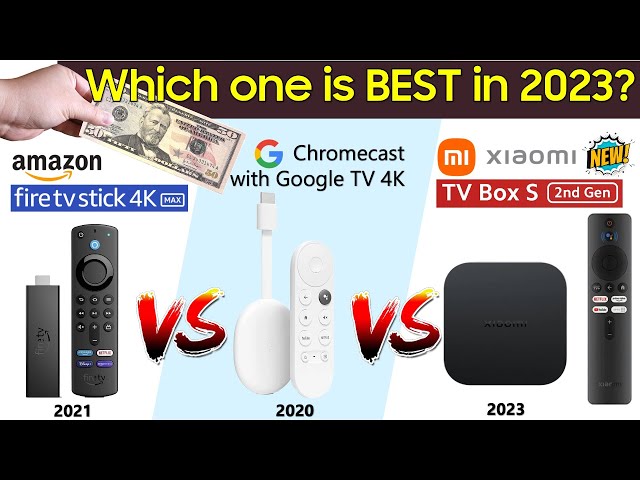 Fire TV Stick 4K vs Chromecast with Google TV: which is the best TV  streaming device?