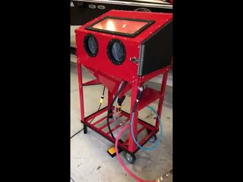 Modified Harbor Freight Blast Cabinet Youtube