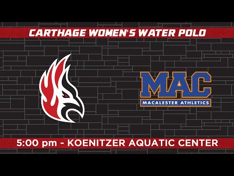 Women's Water Polo vs Macalester College