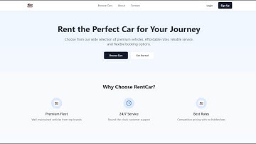 Online Car Rental System with Admin Panel using Node.js & MongoDB Atlas | Full Project Tutorial