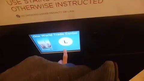 ThyssenKrupp Destination Dispatch Traction Shuttle Elevators At One World Observatory