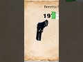 gun colt Beretta 92FS M9  1975 #gun #war #shorts #usa