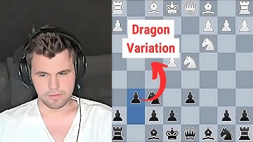 Magnus shows how to play Dragon Variation!