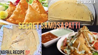 How to make samosa patti | Homemade Samosa Sheets Better Than Market Recipe by Me and my desi masala screenshot 3