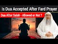 Is Dua Accepted After Fard Prayer || Sheikh Assim Al-Hakeem