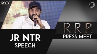 Young Tiger NTR Speech @ RRR Press Meet | SS Rajamouli | DVV Danayya