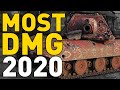 MOST DAMAGE in 2020 in World of Tanks!