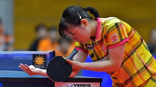 南波侑里香 vs 上澤杏音 TFINALGAME トップおとめピンポンズ名古屋 vs 日本生命レッドエルフ ノジマTリーグ 10/27 感謝と挑戦のTYK体育館 第2G【卓球 Tリーグ公式】