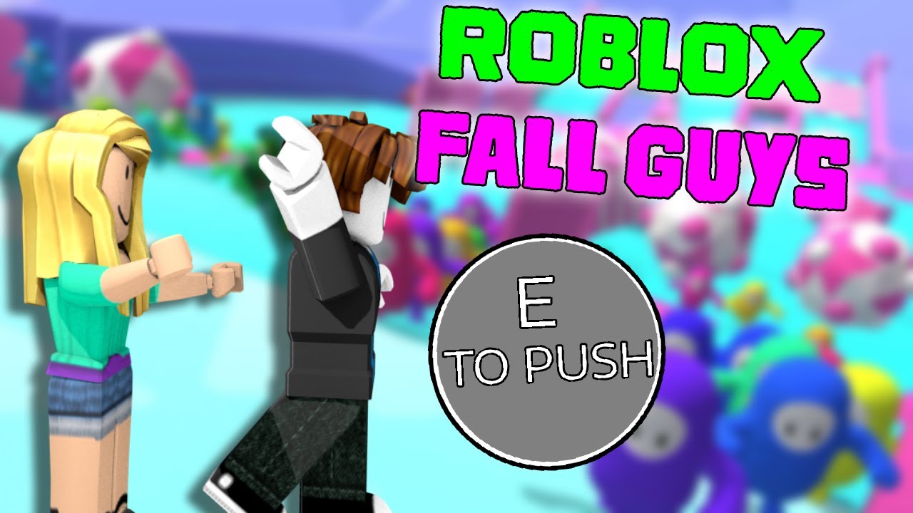 Pushing Noobs In Roblox Fall Guys Slipblox Youtube - push da noobs roblox