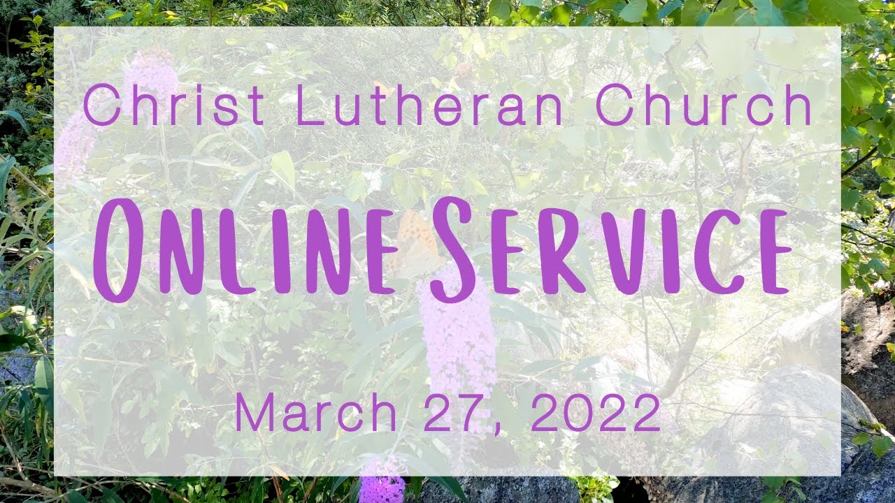 March 27 Worship: A Running God