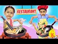 Kids Pretend Play In Restaurant | Kitchen Set | ToyStars