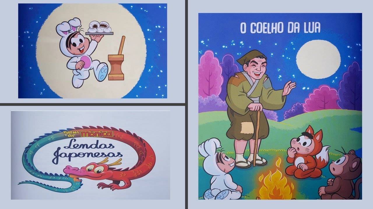 Turma da Mônica - Lendas Japonesas - O Coelho da Lua - YouTube