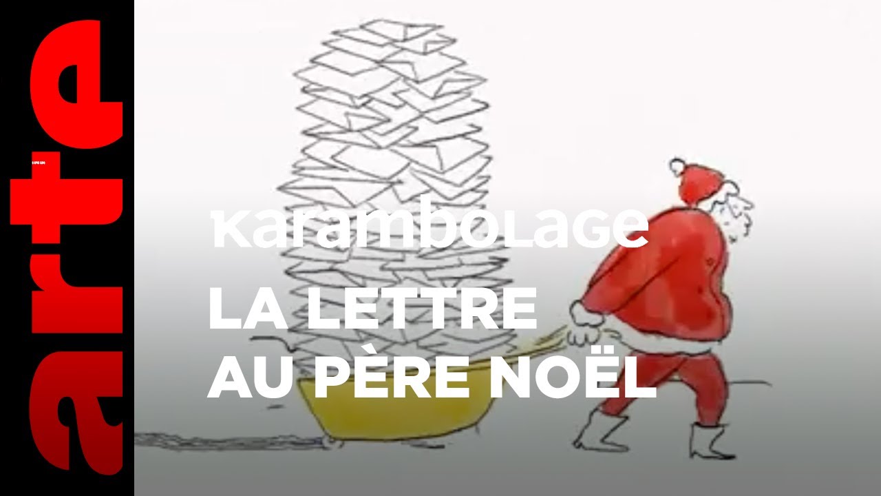 10 enveloppes Noël, LETTRE AU PÈRE NOËL DIN LANG (220x110 mm)