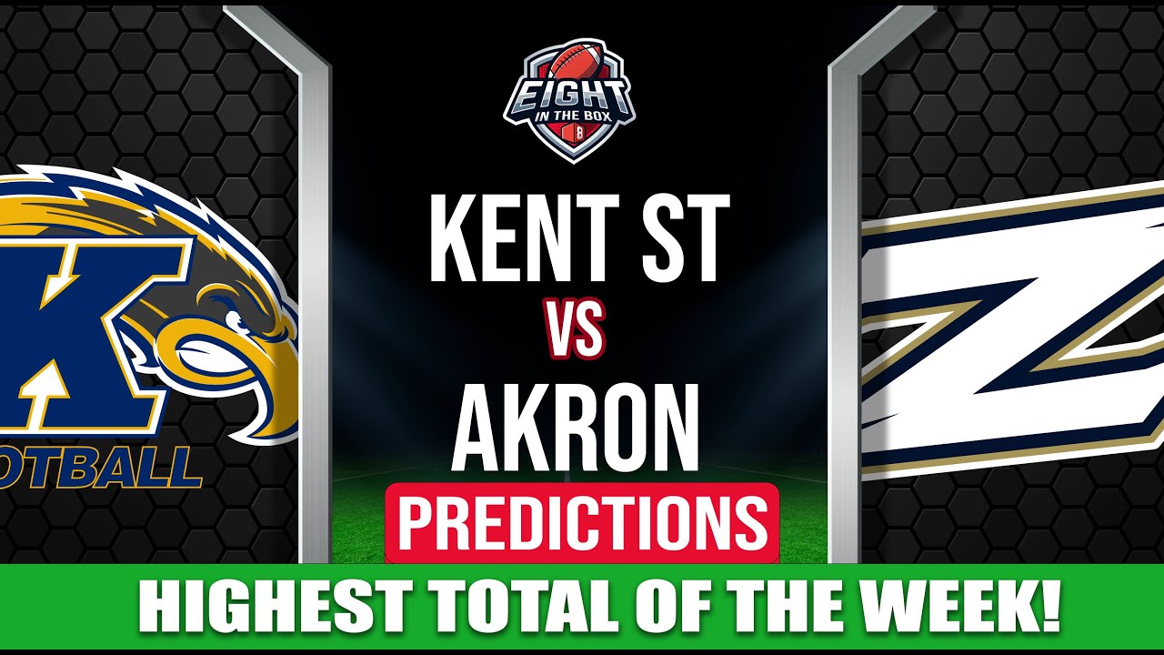 Kent State Golden Flashes vs Akron Zips College Football Predictions ...