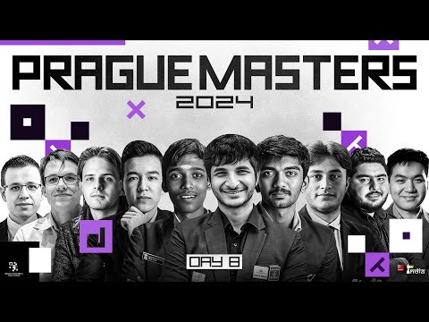 Prague Masters 2024 | Round 8 | Vidit, Pragg, Gukesh | Live Commentary