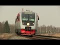 Рельсовый автобус РА2-039 близ о.п. Манкишкяй / RA2-039 railcar near Maniškiai stop