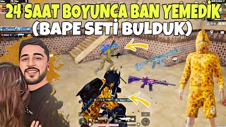 24 SAAT BOYUNCA YENİ GÜNCELLEMEDE BAN YEMEDEN OYNADIK! -PUBG MOBİLE