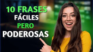 10 FRASES QUE DEBES SABER EN INGLÉS! ✅| ENTIENDE MEJOR CUANDO TE HABLEN EN INGLÉS