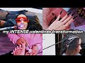 my 72 hr INTENSE valentine's transformation + vlog!