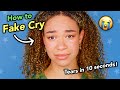 How To Cry on Command! (4 FAST &amp; EASY Acting Tips to Fake Cry on Cue!)