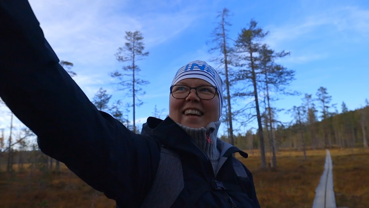 Rallu ja Sanna ruskamatkalla Syötteellä