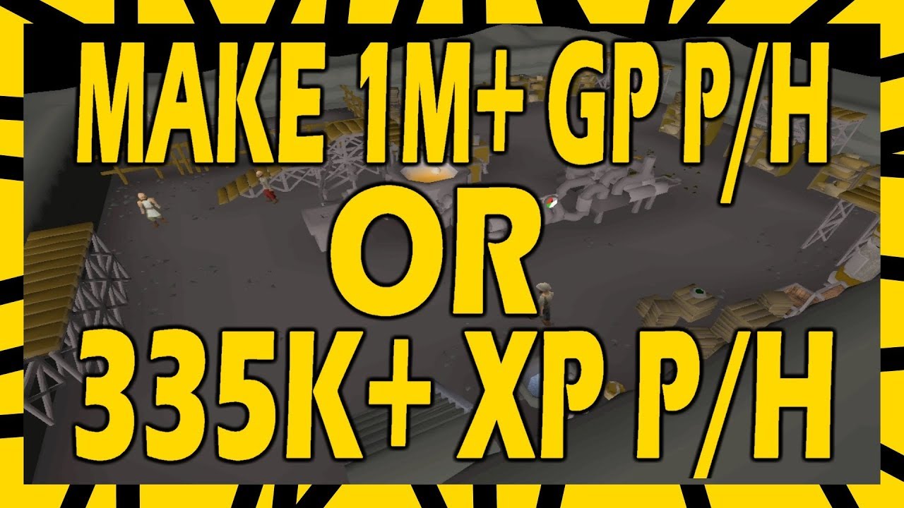 Make 1M+ GP PER HOUR Or 335k XP Per Hour In Depth Blast Furnace Guide