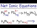 Writing Net Ionic Equations for Double Replacement Reactions