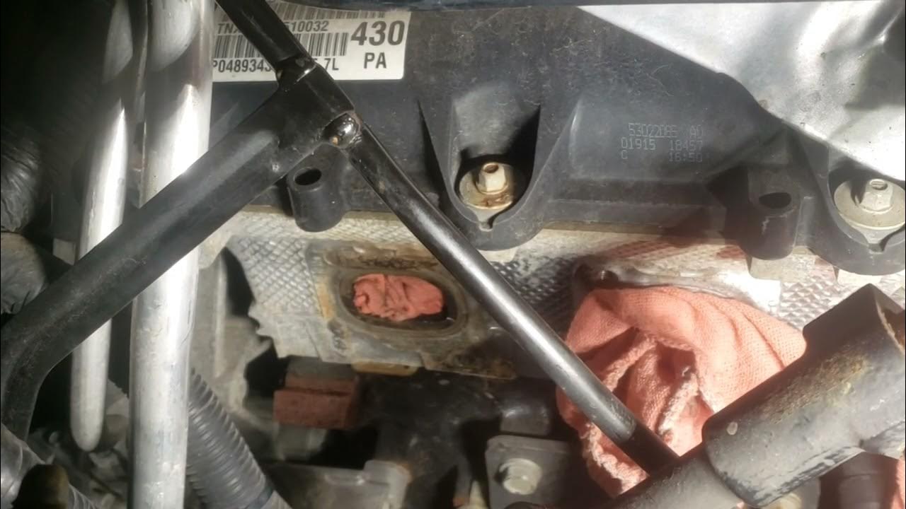 Broken Exhaust Manifold Bolt Removal YouTube