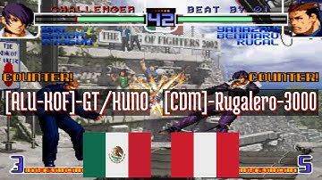 @kf2k2pls: [ALU-KOF]-GT/KUNO (MX) vs [CDM]-Rugalero-3000 (PE) [KOF 2002 Plus kf2k2 Fightcade] Mar 21
