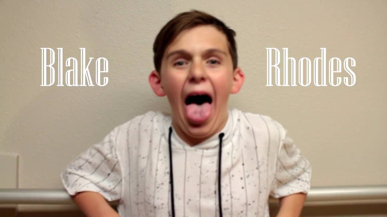 Nickelodeon's Lip Sync Battle Jr. Audition submission Blake Rhodes ...