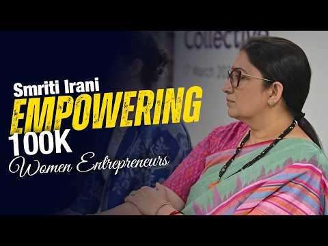 Smriti Irani Empowering 1 Lakh Women Entrepreneurs #smritiirani #spark