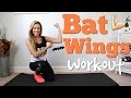 Bye Bye BAT WINGS | Tricep & Arm Workout