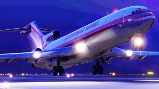 Boeing 727 Fails to Properly Land at Tuscaloosa Airport - Kalitta Charters Flight 9720